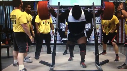 Ray Williams Squats 1005 lbs Raw at USAPL Raw Nationals