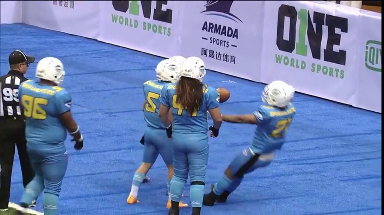 Célébrations de Touchdown bien marrantes dans le championnat chinois de Football US