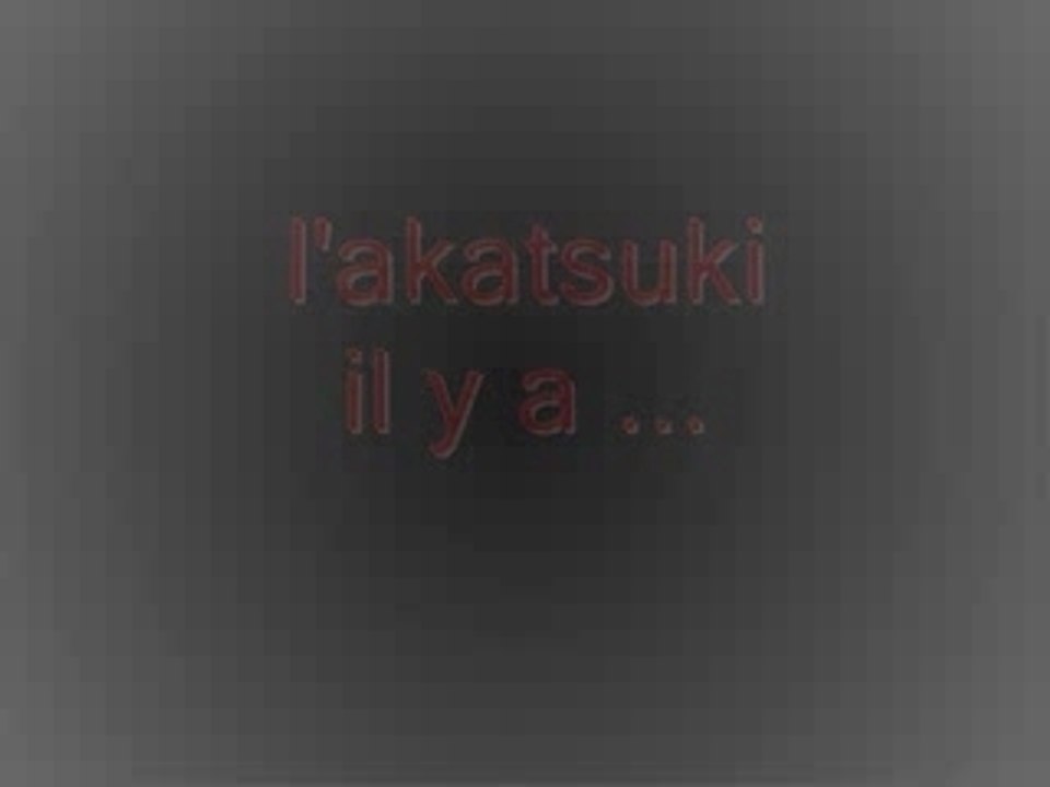 L'akatsuki!!