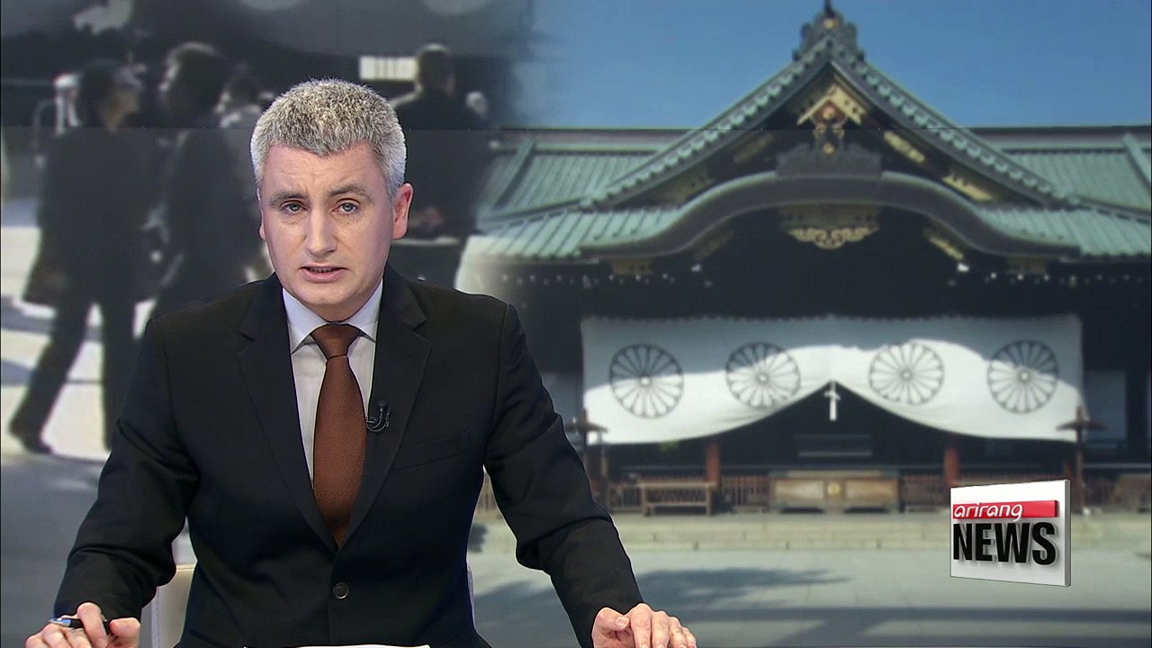 Japanese lawmakers visit Yasukuni Shrine for annual autumn festival