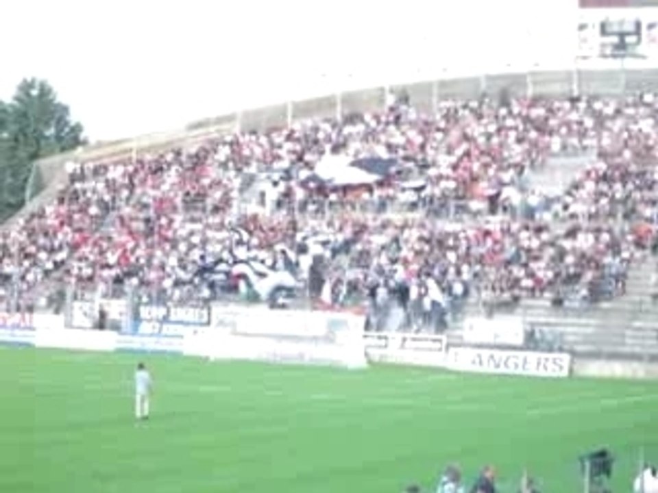 ANGERS SCO - Ajaccio : Entrée des joueurs