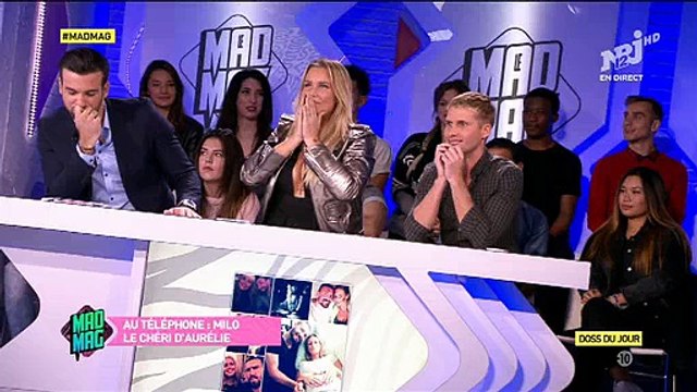 Aurélie Van Daelen fait sa demande en mariage en direct dans le Mad Mag sur NRJ12 - Regardez