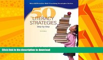 READ  50 Literacy Strategies: Step-by-Step (3rd Edition) FULL ONLINE