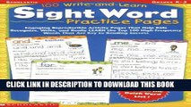 [PDF] 100 Write-and-Learn Sight Word Practice Pages: Engaging Reproducible Activity Pages That