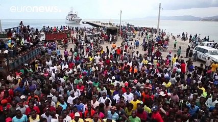 Dutch aid ship forced to quit Haitian port as crowds threaten security