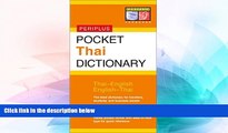 Must Have  Pocket Thai Dictionary: Thai-English English-Thai (Periplus Pocket Dictionaries)