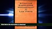 READ THE NEW BOOK Effective Knowledge Management for Law Firms READ EBOOK