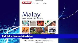 Big Deals  Berlitz Malay Phrase Book   CD  Full Ebooks Most Wanted