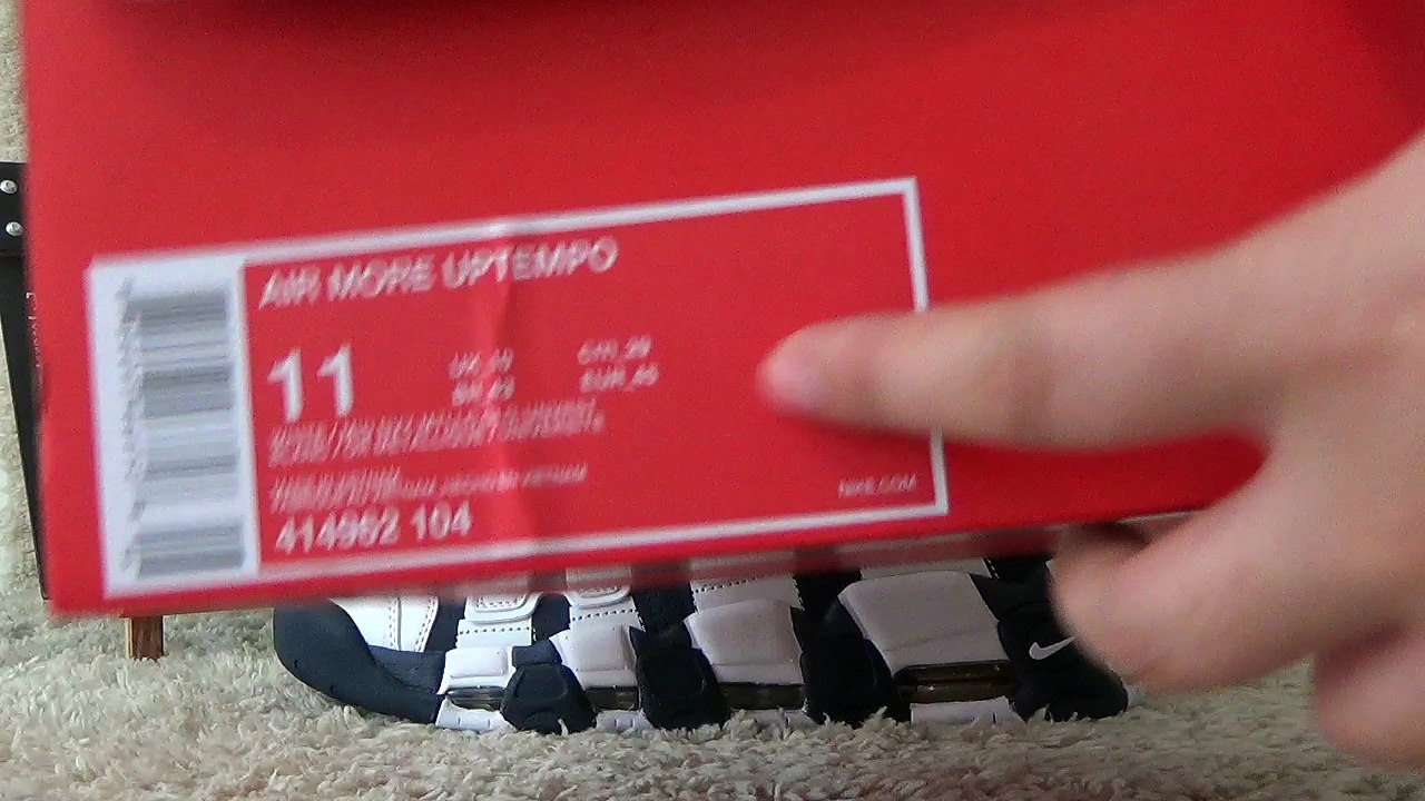 Authentic Nike Air More Uptempo “White Gum”reviews dopekicks23.ru