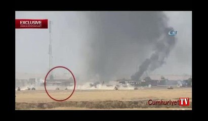 70 Irak askerinin öldüğü intihar saldırısı kamerada