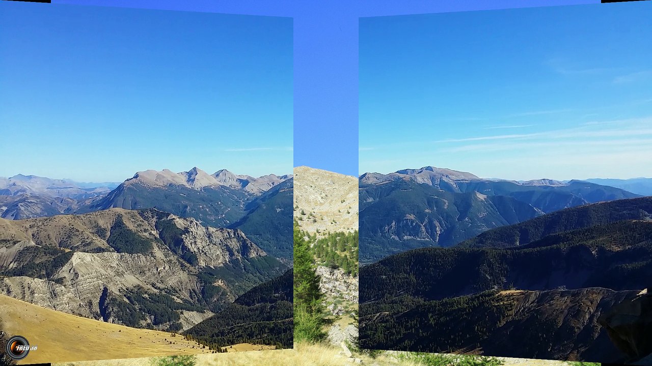 Panoramique au Sangraure (Haut Verdon)