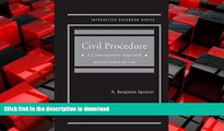 PDF ONLINE Spencer s Civil Procedure: A Contemporary Approach, Revised 4th Edition (Interactive