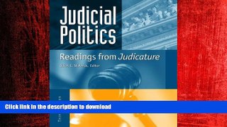 FAVORIT BOOK Judicial Politics: Readings From Judicature, 3rd Edition READ EBOOK