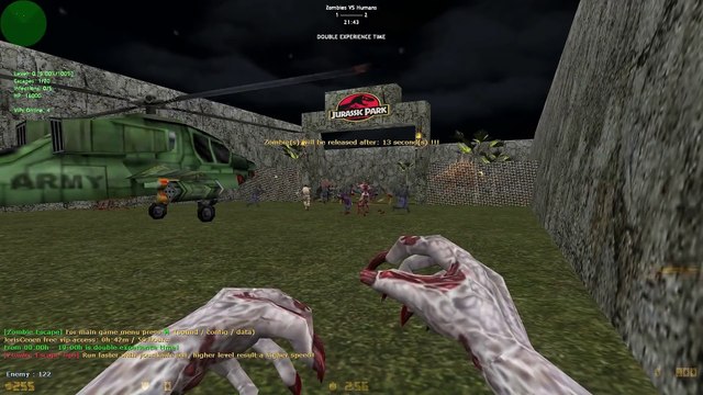Counter-Strike Zombie Escape Mod - ze_Jurassicpark_v2 on ProGaming