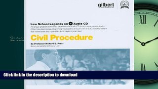PDF ONLINE Civil Procedure (Law School Legends Audio Series CD) READ NOW PDF ONLINE