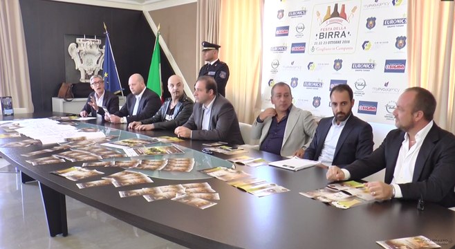 Giugliano (NA) - Festa della birra, conferenza stampa di presentazione (17.10.16)