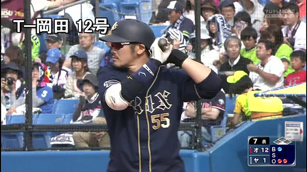 2016年6月5日オリックスT-岡田12号ホームラン