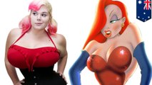 Wanita mengubah dirinya jadi Jessica Rabbit kehidupan nyata - Tomonews