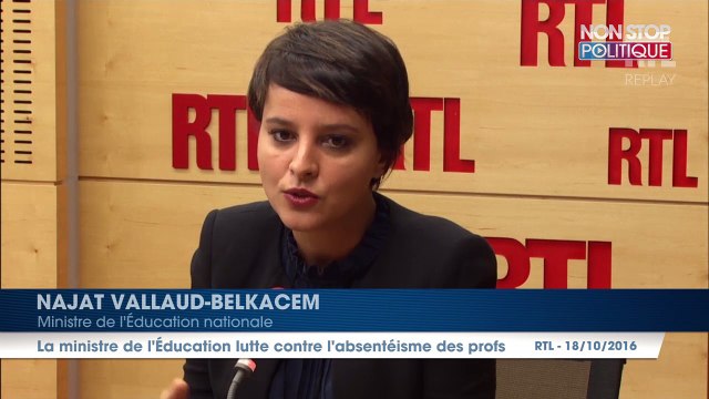 Najat Vallaud-Belkacem : Les remplacements des profs ne seront plus contingentés géographiquement ni dans le temps
