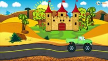 Car Cartoons - Truck - Fruit Garden - Trucks and Cars for children - Video for kids. Episode 85