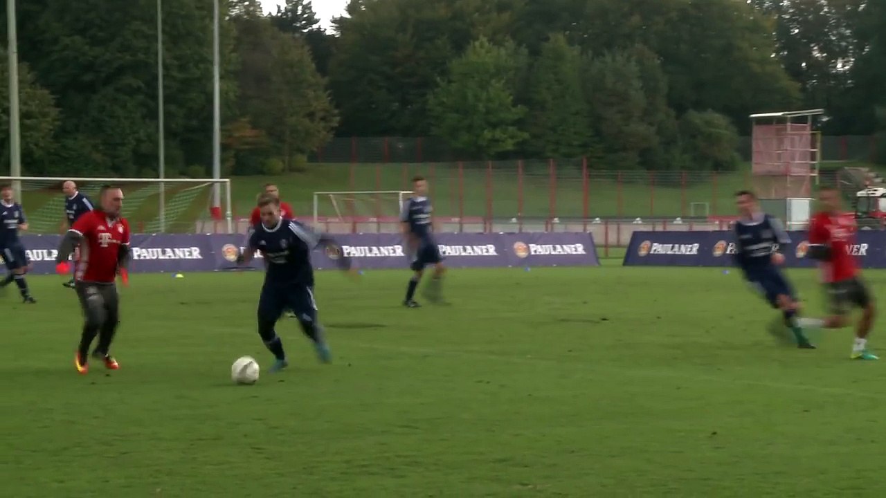 Quand Ribéry se fait mystifier par un dribble d...