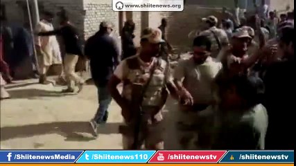 ShadadKot Rangers cudgel on Azadar, Matam did'nt stop