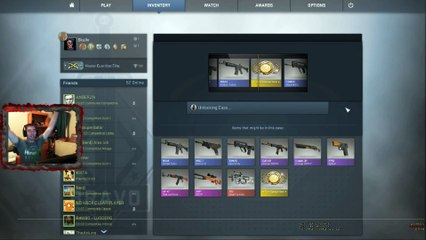 CS GO   Esports Case   Crazy Knife Reaction!