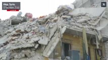 De nouvelles images montrent les dégâts des derniers raids aériens à Alep