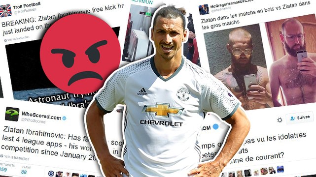 MU : Zlatan Ibrahimovic fracassé sur Twitter !