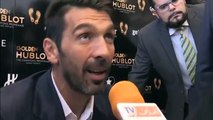 Italian goalkeeper Buffon awarded Golden Foot in Monaco! [English]