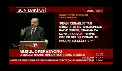 Erdoğan: El Bab'a doğru yürüyoruz