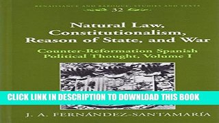 [PDF] Natural Law, Constitutionalism, Reason of State, and War: Counter-Reformation Spanish
