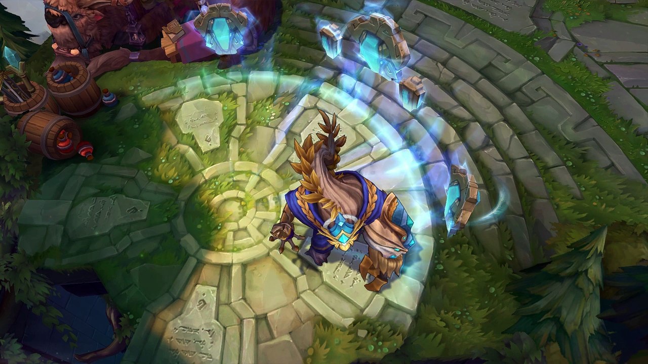 Maokai Héros de Guerre - Aperçu Skin