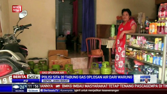 Polisi Tangkap Pengoplos Gas 3 Kilogram di Cimanggis