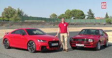 VÍDEO: Audi TT RS contra Audi Sport Quattro