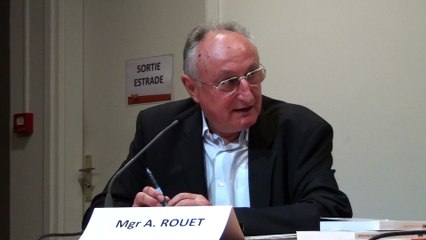 Le Père Rouet répond à la première série de questions - Conférence de la CCBF samedi 1er octobre 2016 à Paris