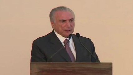 Michel Temer chega ao Japão