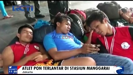 Berkat Bantuan Donatur, Atlet PON Terlantar Pindah ke Hotel