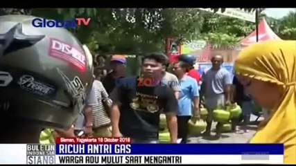 Ricuh Antre Gas 3 Kg di Sleman