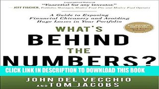 [PDF] What s Behind the Numbers?: A Guide to Exposing Financial Chicanery and Avoiding Huge Losses