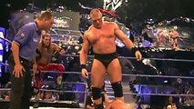 Brock Lesnar and Tajiri vs Rey Mysterio and Edge - WWE SmackDown 10/10/2002 (HD)