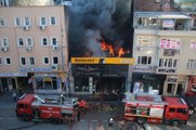 Bursa'da Lastikçide Büyük Yangın