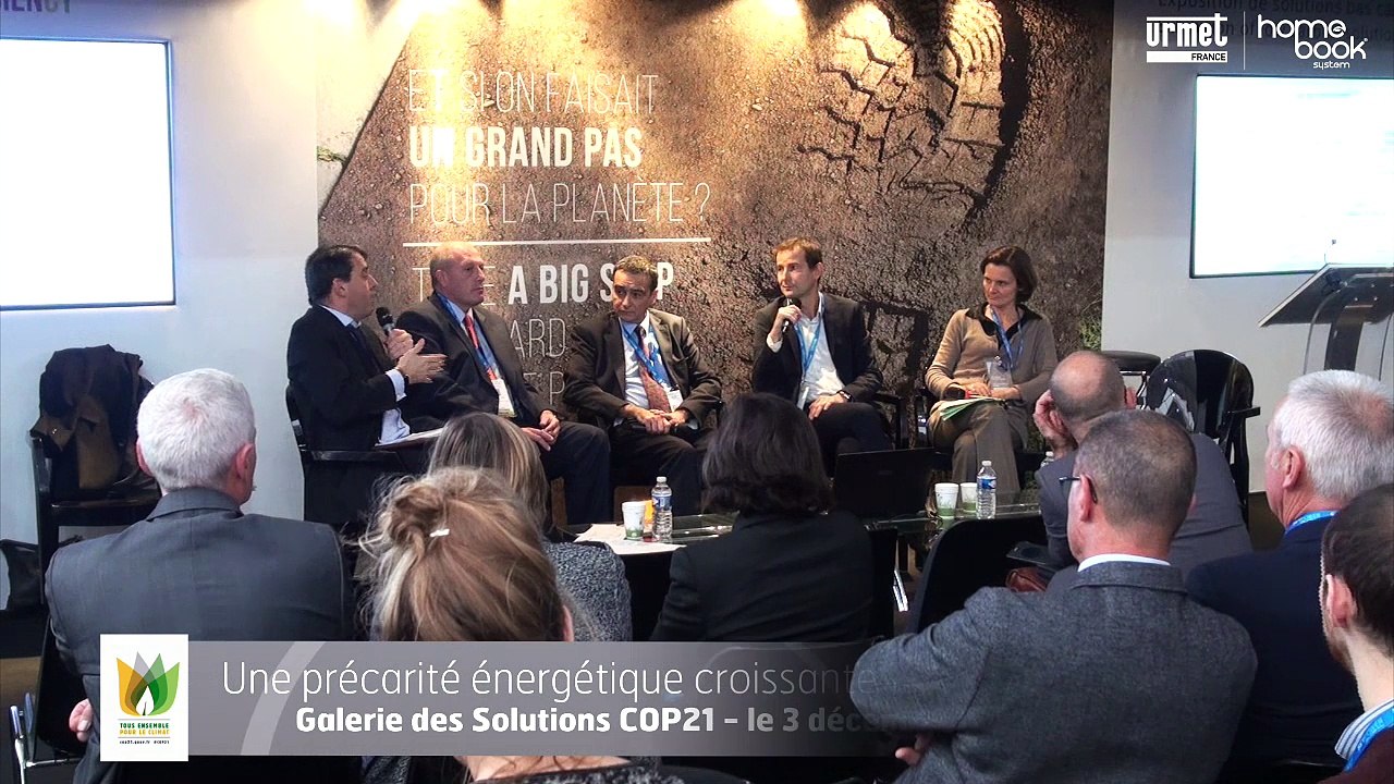 L'habitat connecté, une réponse à la précarité énergétique ? Table ronde COP 21