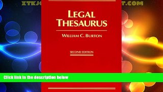 Big Deals  Legal Thesaurus  Best Seller Books Best Seller