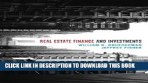 [PDF] Real Estate Finance   Investments   Excel templates CD-ROM Full Collection