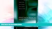 READ FULL  Psychological Injuries: Forensic Assessment, Treatment, and Law (American
