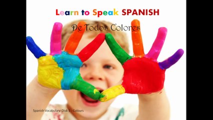 SPANISH Colors for KiDs - De Todos Colores !