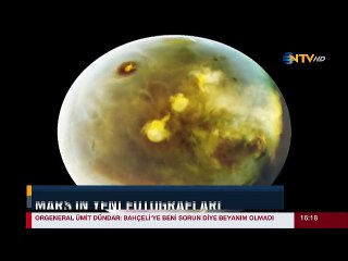 Mars'ın yeni fotoğrafları Maven uzay aracından