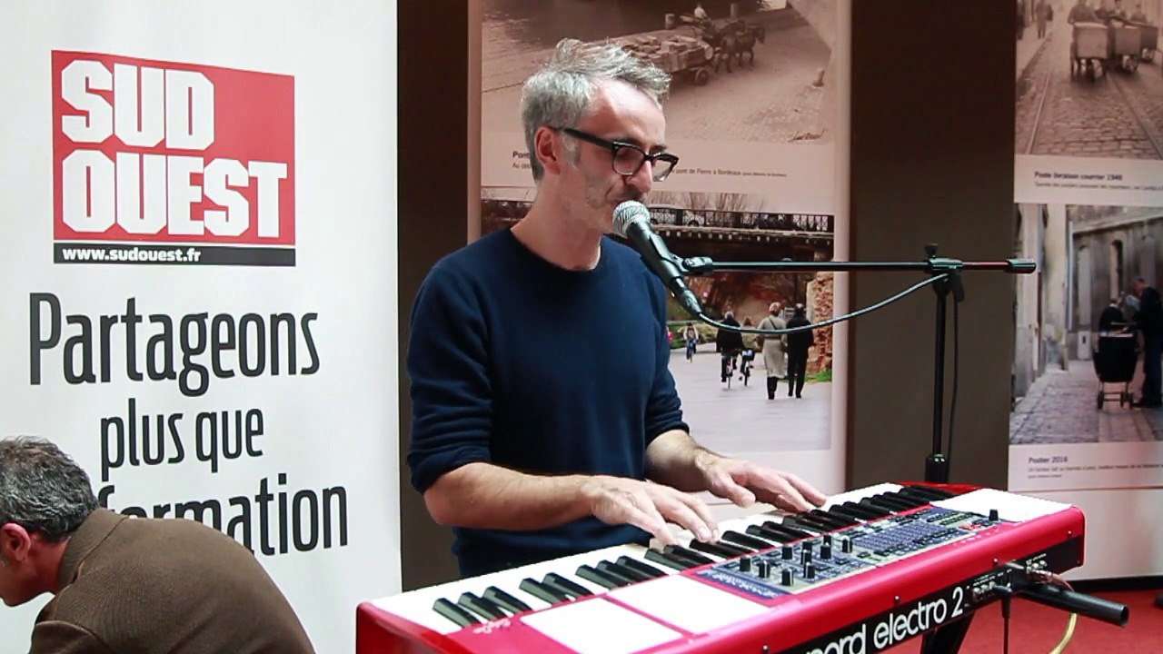 Vincent Delerm - Tes Parents - concert au journal Sud Ouest - Le 18/10/2016 - (1/3)