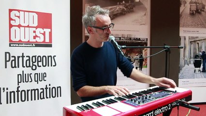 Vincent Delerm - Le Monologue Shakespearien - concert au journal Sud Ouest - Le 18/10/2016 - (2/3)